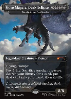 Gore Magala, Dark Eclipse - Razaketh, the Foulblooded Secret Lair Drop - Monster Hunter